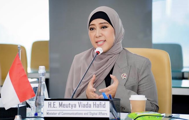 Survei IPO: Menkomdigi Meutya Hafid Masuk 10 Besar Menteri Berkinerja Terbaik