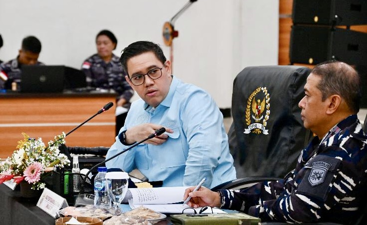 Kunjungi Kodaeral VIII Manado, Dave Laksono Dorong Dukungan Anggaran Perkuat Kesiapan Pertahanan