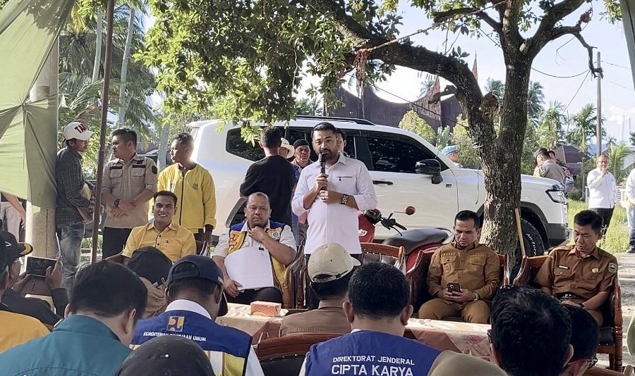 Reses di Solok, Zigo Rolanda Kawal Penanganan 7 Sungai hingga Pembangunan SPAM